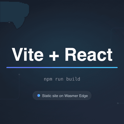 preview of Vite + React Starter